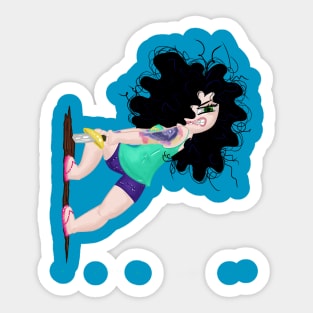 Pocket Summer Princess Sticker